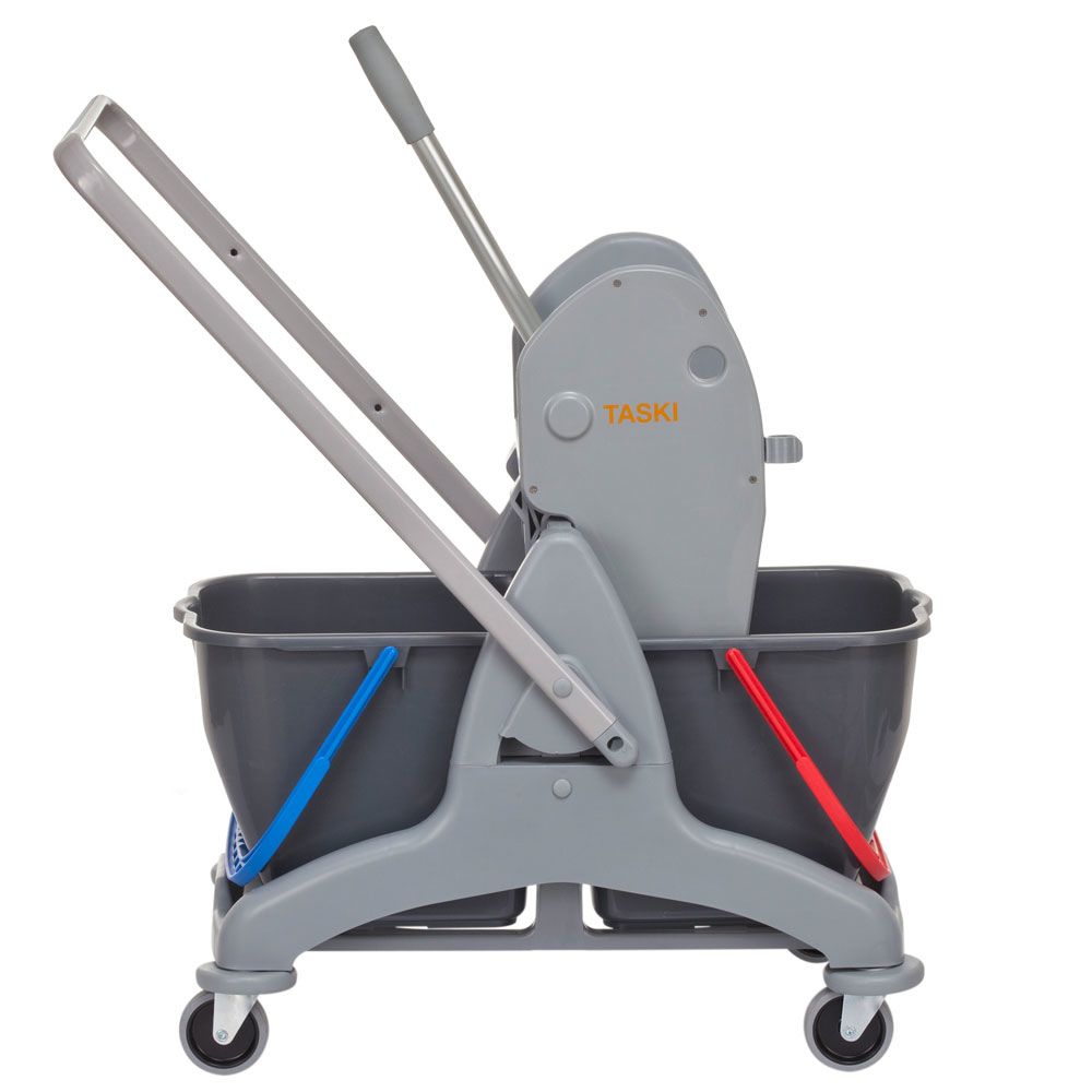     TASKI Duo Bucket Cart Set, 15 + 15