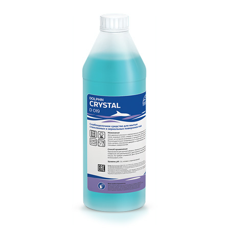 Средство для мытья стекол Crystal 1л.
