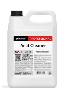 Acid leaner 5.